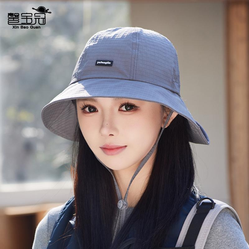 Summer Shawl Neck Protection Sun Protection Cap Outdoor Mountaineering Fishing Sun Hat Men and Women Quick Drying Waterproof Bucket Hat