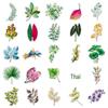 50 Creative Plant Stickers: Waterproof DIY Journal and Tea Cup Decoration