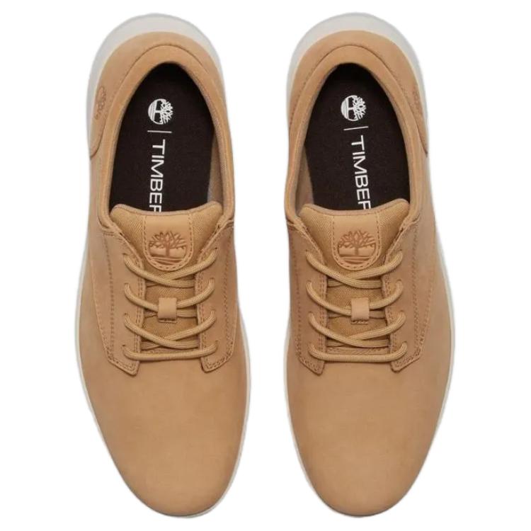 Timberland Parker Street Low Lace Up Sneaker Light Beige Men A6C8E-EN3