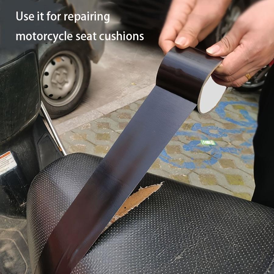 2 Black Cloth-based Adhesive Tape Is Used For Cushion Repair Leather Seat Sofa Leak Repair Leather Wear-resistant Repair Tape