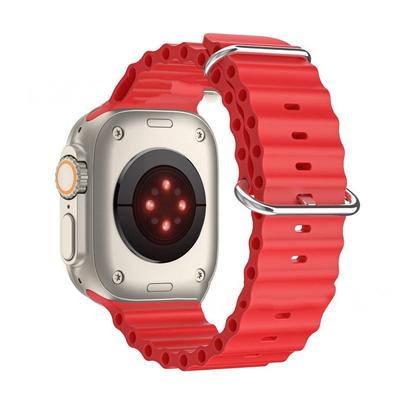 Ocean for Apple Watch Band 49mm 45mm 41mm 44mm 40mm 42mm 38mm 40 44 45 Mm Silicone Bracelet iWatch Series 7 6 5 Se Ultra 8 Strap