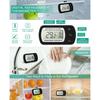 Fridge Thermometer with Hook Anti-Humidity Refrigerator Freezer Electric LCD Display Digital Thermometer Temperature Monitor