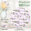 Elastic Round Table Cover PVC Waterproof Oil Proof Round Tablecloth Home Desktop Decoration Dining Table Cover for 110-140cm