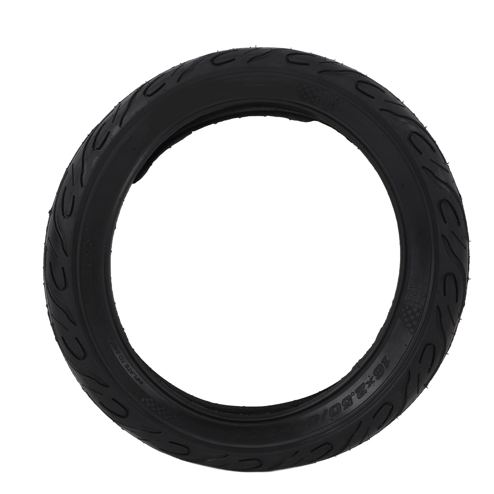 Pneus de Rechange pour Vélo d'Enfant Pneu en Caoutchouc Durable Pièces d'Accessoires pour Vélo Cyclisme pour Vélo d'Enfant 16*2.50