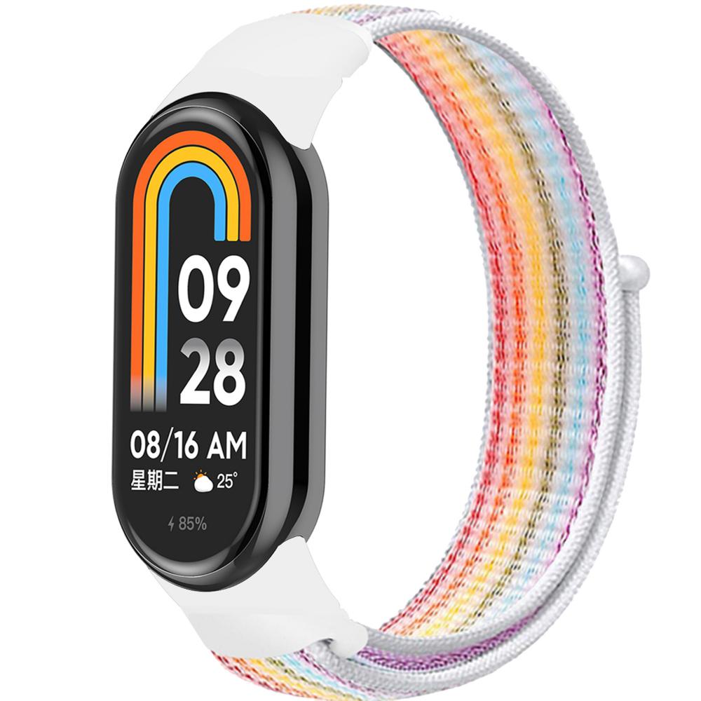 Nylon Loop For Xiaomi Mi Band 10/9/8 Bracelet NFC Breathable Bracelet Wristband Correa Sport Watchband for Mi band 8/9/10 Strap