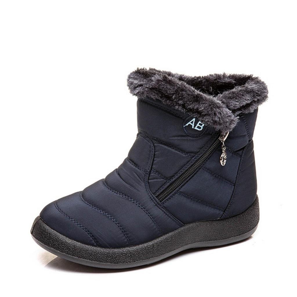 Ladies, Warm Shoes, Casual Shoes, Comfortable Shoes, Side Zippers, Waterproof Cotton Shoes, Snow Shoes