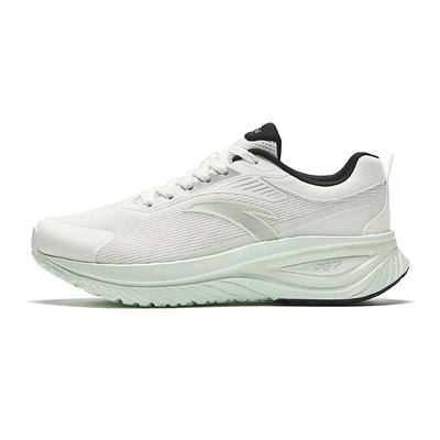 Comfortable Cushioning Non-Slip Wear-Resistant Low-Top Casual Running Shoes Women Sneaker White Green 122435519-1