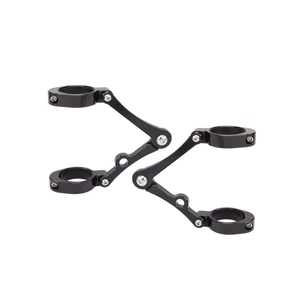 

JPMODAO Motorcycle Headlight Stay, Compatible with Harley Motorcycle Headlight Bracket, Turn Signal Bracket, Front чёрный