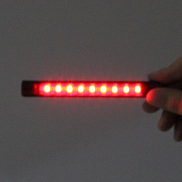 Universal Flexible 18 LED Motorcycle ATV Tail Brake Stop Turn Signal Strip Light