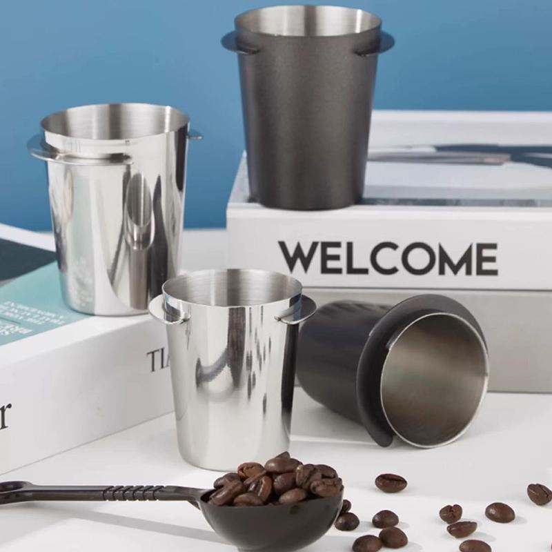 Koffiedoseerbeker 51/53/58 Mm Roestvrij Staal Koffiedoseerbeker Poederdispenser Onderdeel Voor Espressomachine Koffiezetapparaat Accessoires