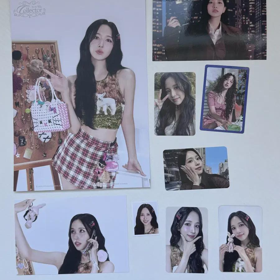 

Twice Mina Poca Poster Album Bonus Postcard Certificate Sig Season Greeting