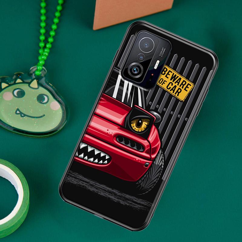 Japan JDM Sports Car Case For POCO F5 X5 X3 Pro X4 F4 GT F3 M5s C40 Cover For Xiaomi 13 12 Lite 11T 12T Pro 12X