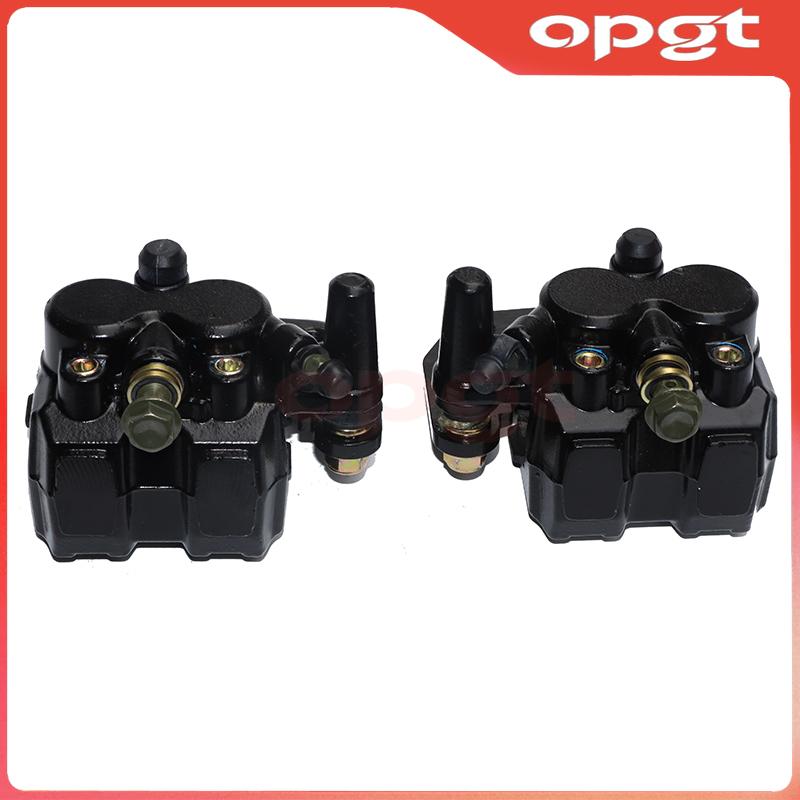 OPGT 1 piece motorcycle rear disc hydraulic left/right brake caliper assembly for 100-125cc engine rear brake caliper