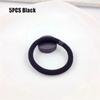 5PCS Durable Mix Color Hair Ties High Elastic Styling Decoration Scrunchies Knitted Hair Rope for Women Girls