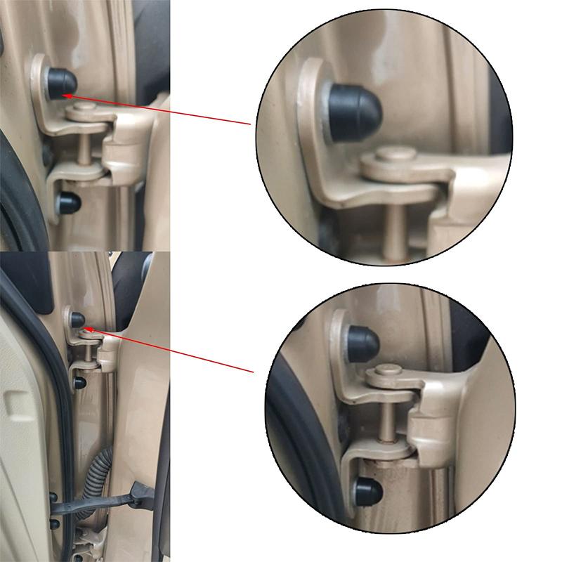 100pcs Screw Protection Cap Cover Bolt Nuts M6 M8 M10 M12 Exposed Hexagon Plastic Front Rear Door Deco for Car Motorcycle