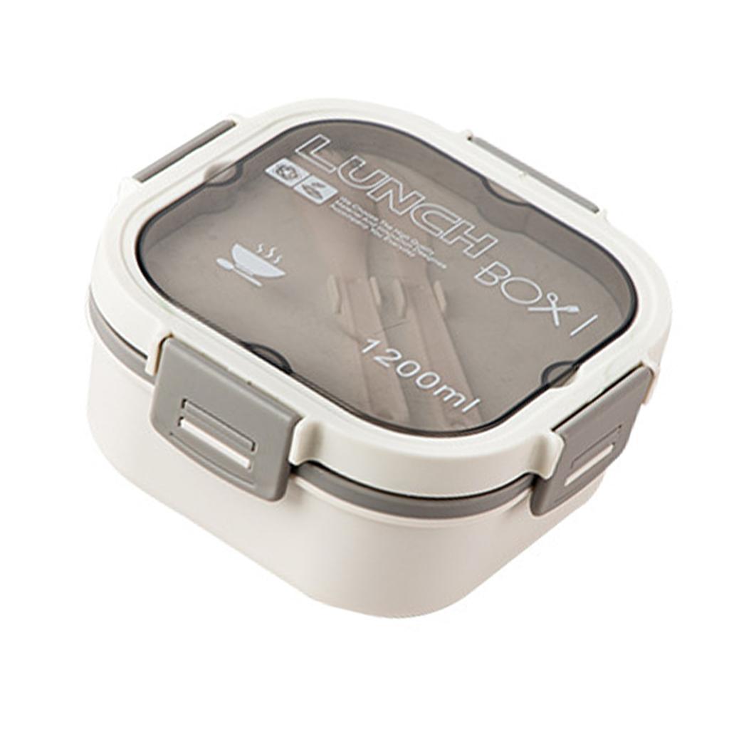 2 Layer Plastic Salad Lunch Box Microwave Safe Salad Lunch Container Portable Fruit Fat Reducing