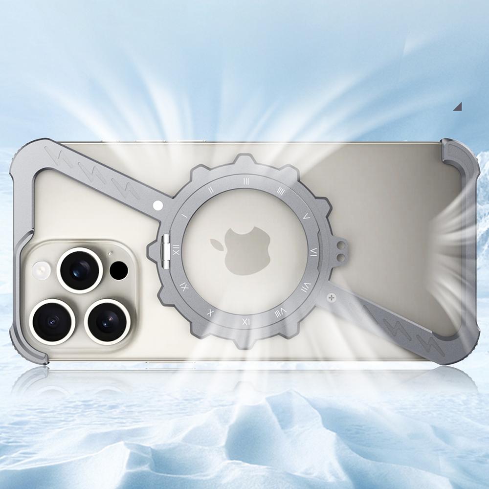 For iPhone 16e/15/14/14 Pro/13 Pro/13 Kickstand Case Compatible with MagSafe Z Shape Bumper Phone Cover