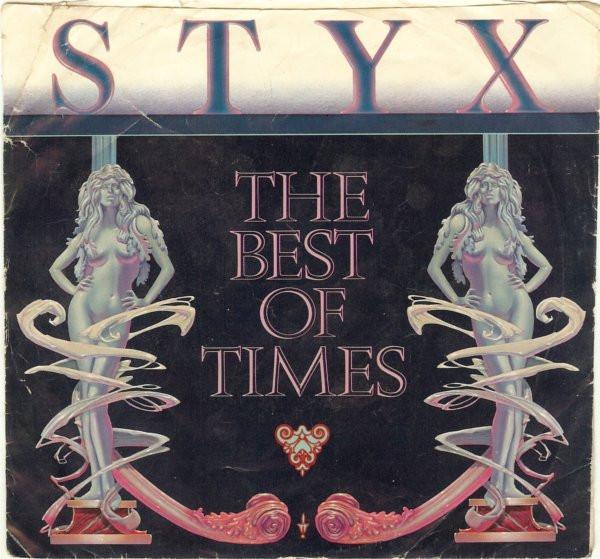 

7inch Record STYX - The Best Of Times AM2300 A&M Records 1980 US Rock Used