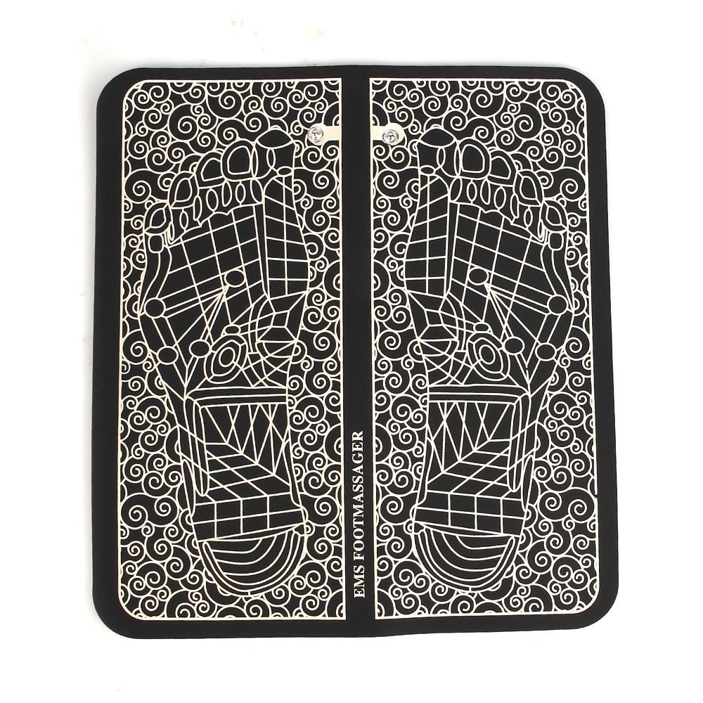 Fußmassagematte, USB-Aufladung, LED-Digitalanzeige, 19 Modi, 8 Gänge, EMS, elektrisches Fußakupunktmassagegerät, Muskelentlastungskissen