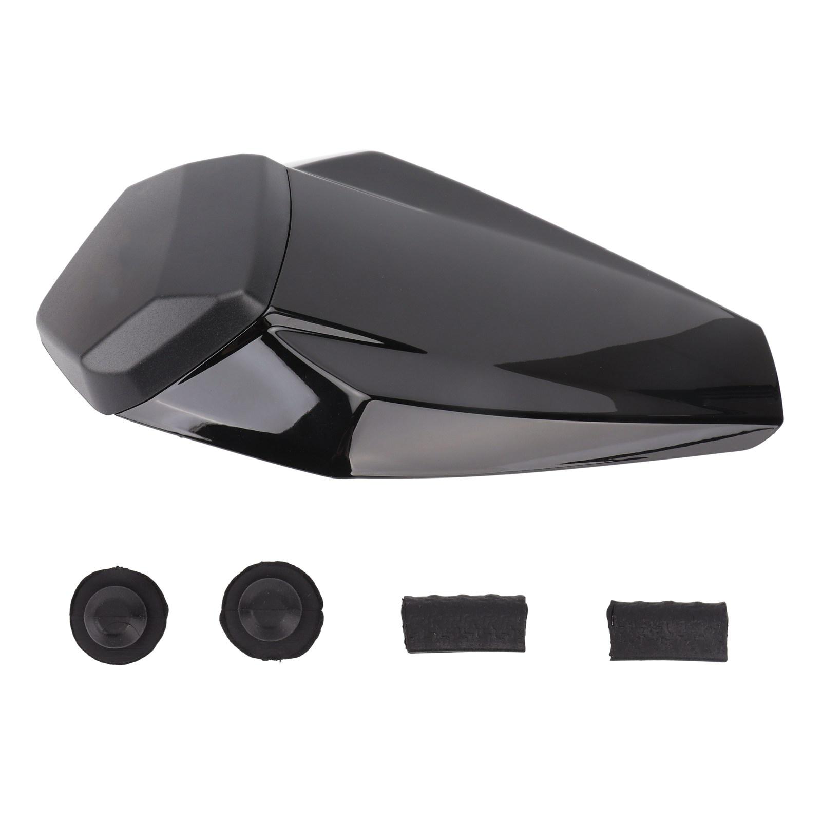 Rear Seat Cowl Fairing Pillion Tail Passenger Seat Cover Cowl for Ninja ZX6R 636 2019‑2022 Black