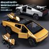 1:36 Cybertruck Speelgoed Off-Road Voertuig Die-Cast Modelauto Strandmotorfiets Hobby Verzamelsieraad Verjaardagscadeau Voor Jongen