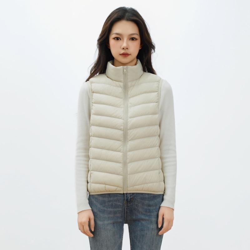 Women's New National Standard 90 Down New Light Down Vest Women's Vest Women's Down Jacket Versatile Autumn