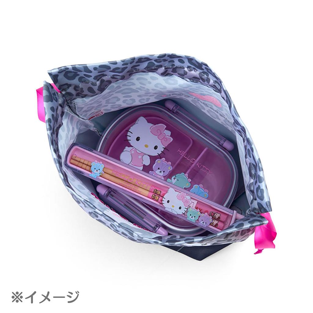 Sanrio Set of 2 Drawstring Bags Animal Cinnamoroll Polyester 071731 (SANRIO) (Monotone Design)