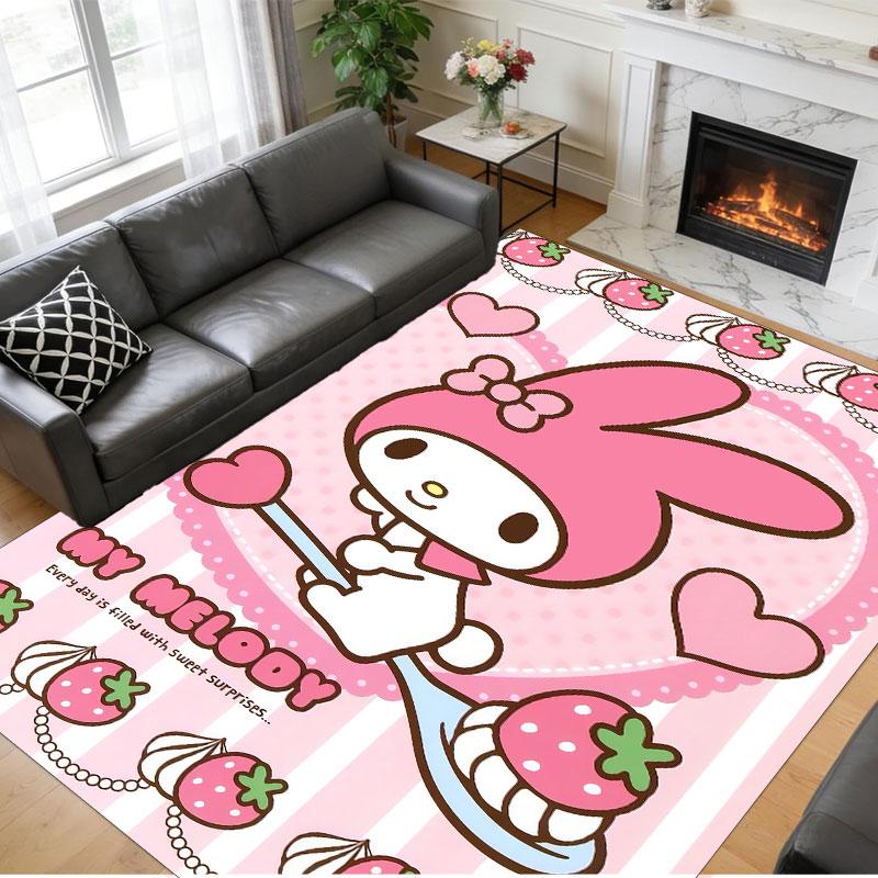 Crystal Velvet Rug Soft Non Slip Indoor Floor Mat Home DecorMy Melody