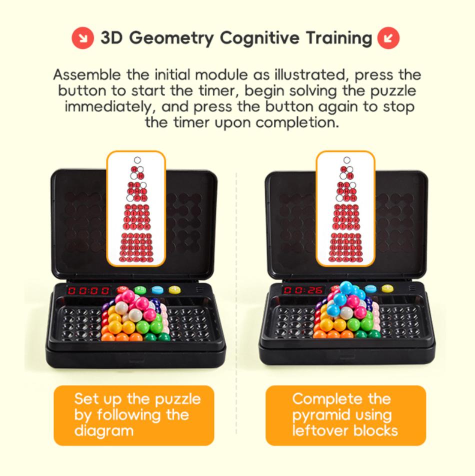 Educational Insights Kanoodle 3D Brain Teaser Puzzle Brain Games For Kids And Adults Smart Travel Games Stuffers For Kids Toys