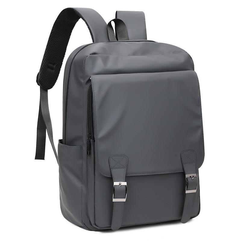 Trendy backpack Simple backpack Fashionable large-capacity schoolbag for junior high school and high school students