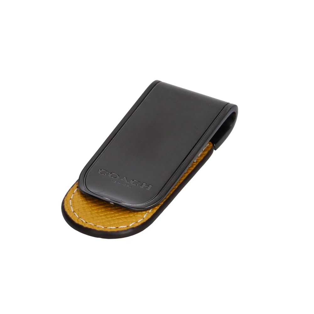 

Зажим для денег кожаный CM180 QBFLX [Coach] QB/FLAX [Предмет]