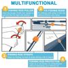 6PCS Buckle Rod Ball Fixed Snap Rod Device Protective Cover Storage Artifact Bundle Rod Ball Lure Rod Storage