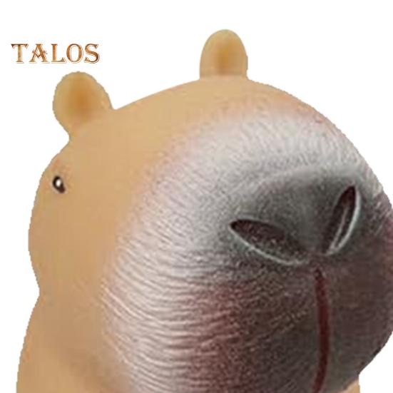 1/3/5 Stuks Capibara Knijpspeelgoed Stress Angst Verlichting Zittend Capibara Speelgoed Draagbaar Kinderen Tieners Volwassenen TPR Dierlijk Sensorisch Zachte Stressbal Fidget Speelgoed