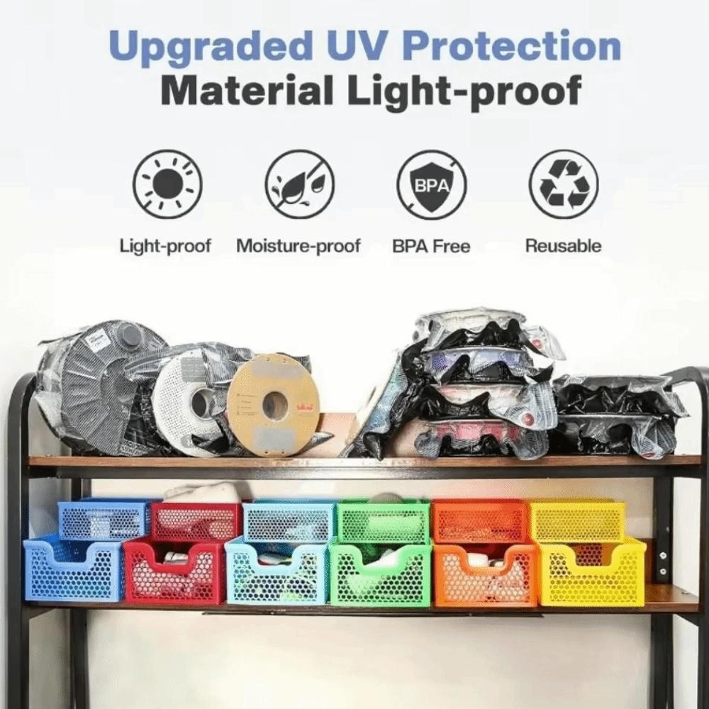 PLA ABS PETG Spools Pack Safekeep Vacuum Storage Bag Filament Storage Bag Filament Storage