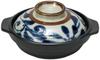 Ruri Karakusa Earthenware Pot X X Earthenware Pot Setomonohonpo 5.5-inch [19.7 16.7 9.5cm 420cc]