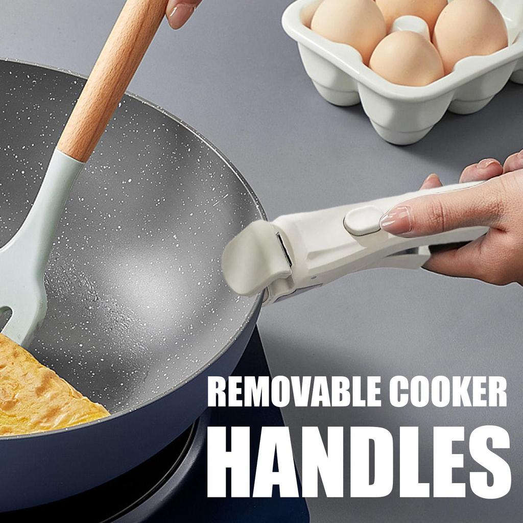 Pot Handle Removable Kitchen Cookware Accessories Replacement Cooking Pot Handle Replacement for Home Kitchen & Outdoor Picnic