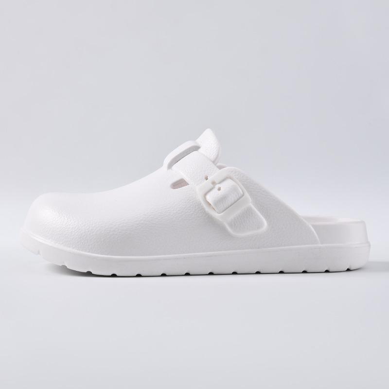 New summer outer wear thick-bottomed bag head mop, high-end EVA breathable and non-smelly feet camping cool slippers