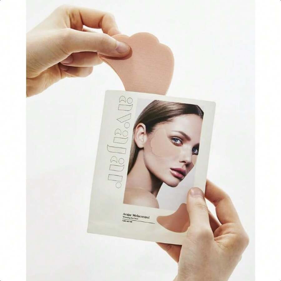 Avajar Melacontrol Augenpflaster (10 Stück)- Koreanische Hautpflege I Augenmaske für UV-Schutz & fahle Haut I Mit Niacinamid & Centella I Golf