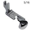 1 PCS Industrial Sewing Machine Curved Hemming Foot Silk Chiffon Skirt Crimping Presser Foot Hem Pull Tube Presser Foot