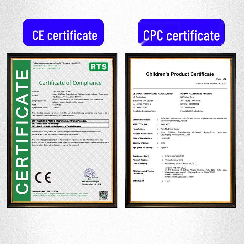 Cross-Border Christmas Courtyard Decoration: PVC Lantern & Inflatable Christmas Ball Set