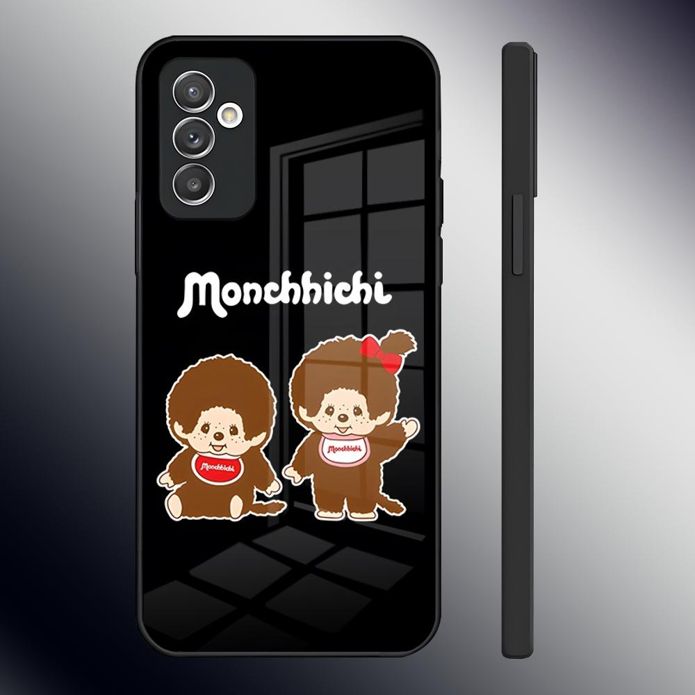 

Cute M-monchhichis-s Phone Case For Samsung S24 Ultra S22 S23 S25 S20 Fe S21 Plus A16 A54 A34 A53 Glass Cover Samsung s21plus
