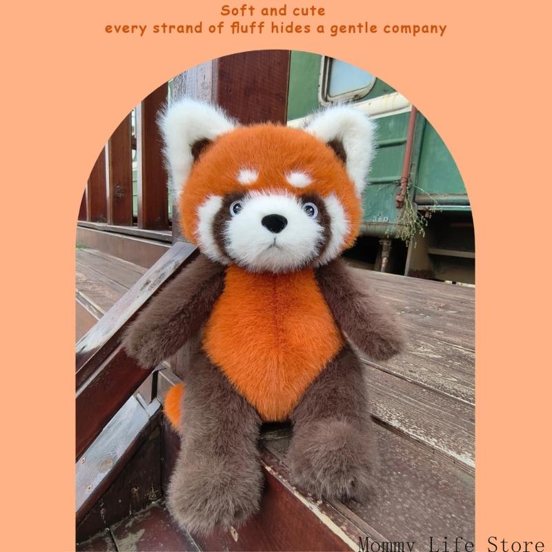 Simulation Panda Plush Toy Pp Cotton Filling Travel Companion Stuffed Animals Toy For Children Adult Gifting Supply