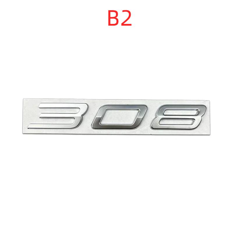 

3D Car Rear Trunk Emblem Sticker Metal Letter Badge Decal Exterior Decoration B2