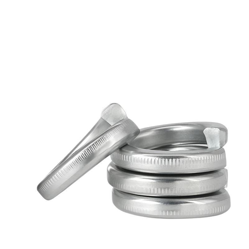 

Carbon Steel White Zinc Split Spring Washer M5-M24 – Thickened Elastic Washer M5 Thickened