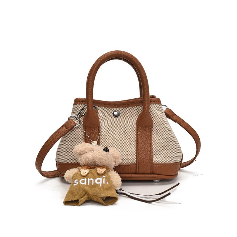 

Новая модная контрастная вместительная женская повседневная сумка через плечо No pendant