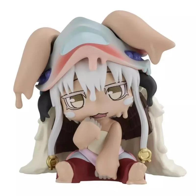 Made in Abyss: The Golden City of The Scorching Sun Gashapon Toys Nanachi Cute Action Figure Model Ornaments Toys