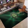Personalized Crystal Velvet Carpet Celtic FC Pattern Non Slip Floor Rug