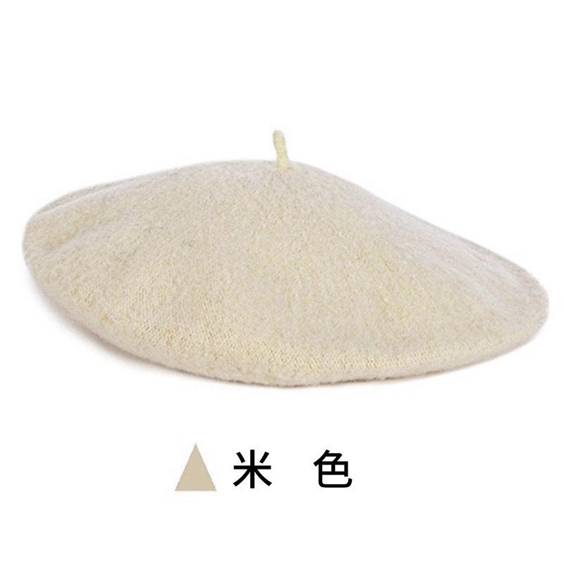 Acrylic Beret Winter Vintage Painter Hat Women's Fashion Beret
