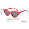 Women Vintage Cat Eye Triangle Sunglasses UV400 Retro Fashion Eyewear Glasses
