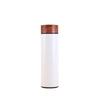 Simple Stainless Steel Vacuum Cup Wood Grain Cup Lid Car Portable Cup Portable Cup Men's Tea Cup Tea Separation